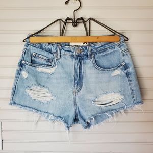 Garage Festival Jean Shorts, size 5